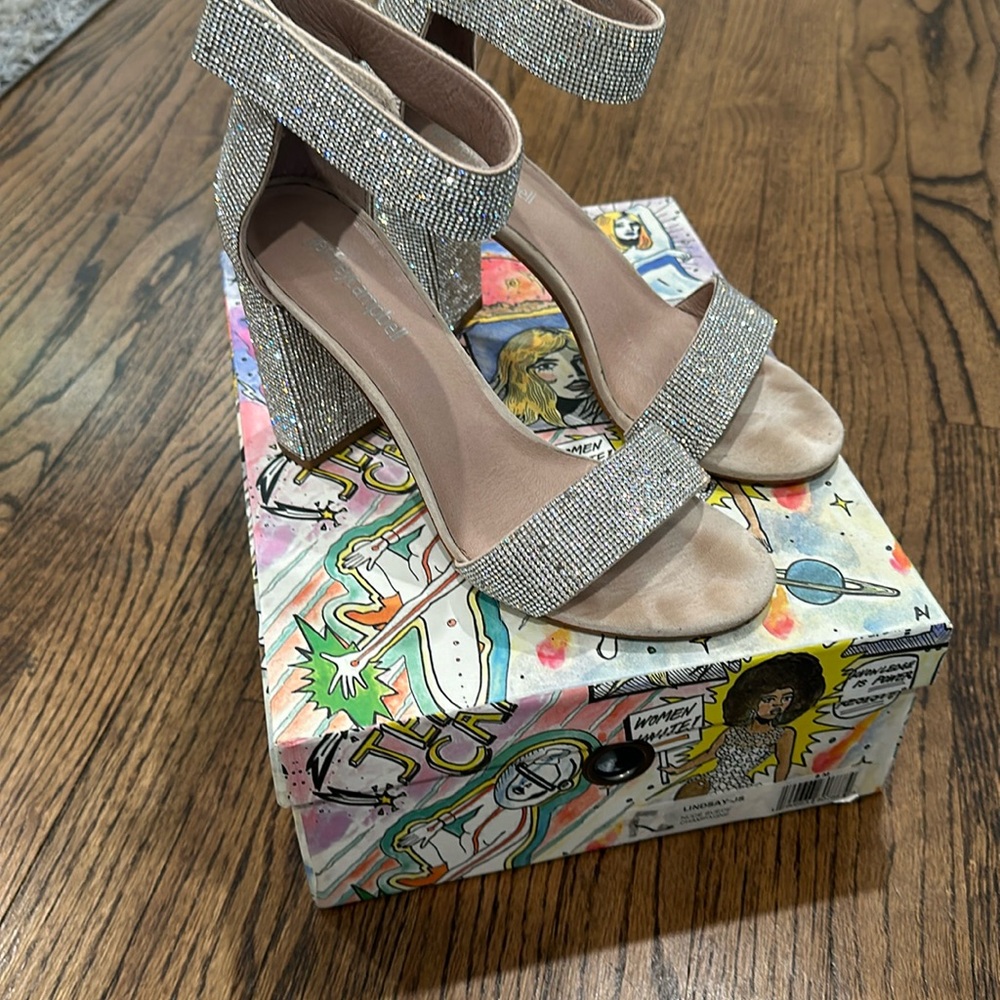 Jeffrey Cambell, high heels, fancy, rhinestones